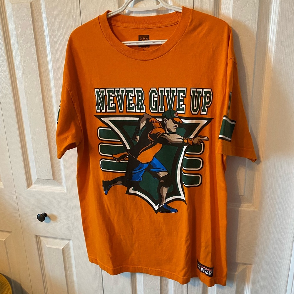 🧡 Authentic John Cena WWE fan T-shirt - Men’s L